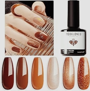 Ongle Gel Automne Hiver